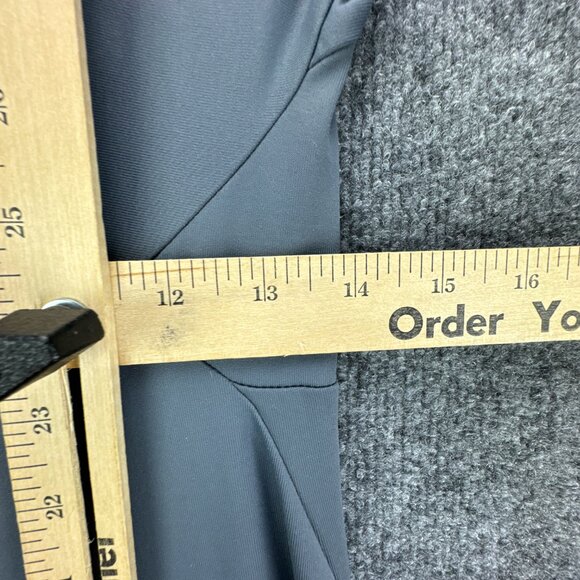 Patagonia Bandha Twist Front Dress Womens Medium Gray Stretchy Flowy‎ Cap Sleeve - Picture 13 of 13